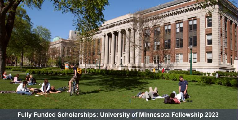 University of Minnesota Fellowship 2024 | Fully Funded